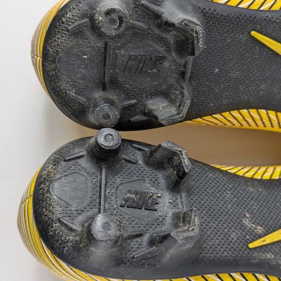 Nike Mens US Size 6.5 Mercurial Vapor XII 12 Club Neymar JR FG Yellow A03129 710 - Picture 10 of 16